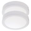 Pack 2 Plafónes Led 24w 1900lm 4200ºk Superficie 40.000h [ho-plaf-c-24w-w-pk2-ap]