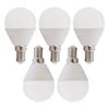 Pack 5 Bombillas Led E14 5w 410lm 6000ºk 40.000h [ho-p45-e14-5w-rc-cw-pk5-ap]