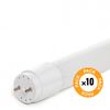 Pack 10 Tubos Led T8 18w 1800lm 6000ºk Vidrio 120cm 40.000h [tc-t8-18wc-cw-pk10-ap]