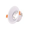 Aro Foco Downlight  Circular Gu10 Ø99mm - Blanco