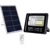 Foco Led 40w Exterior Solar Luz Blanca 6500k 110 Leds Ip67 Mando A Distancia Sensor Crepuscular Ahorro Energético A