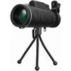 Prismaticos, Telescopio Monocular 40 X 60 Alta Definición Fmc Bak4 Monocular Hd Soporte Para Teléfono Y Trípode Ipx7 Impermeable