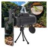 Prismaticos, Telescopio Monocular 40 X 60 Alta Definición Fmc Bak4 Monocular Hd Soporte Para Teléfono Y Trípode Ipx7 Impermeable