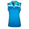 Camiseta Sisa Padel Softee Risk Mujer Marino Azul Blanco