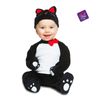 Disfraz Gatito Negro Cotton 0-6 Meses