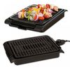 Grill Eléctrico Sin Humos De 1250w Con Parrilla De Aluminio Antiadherente Bn3673 Superficie 25,5×30,5cm