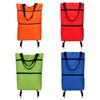 Bolsa De Compra Plegable Con Ruedas Reutilizable Bn5608 Color Azul