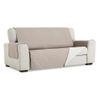 Funda Cubre Sofá Reversible Couch Cover Belmarti 2 Plazas Lino/beige