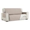 Funda Cubre Sofá Reversible Couch Cover Belmarti 3 Plazas Plus Lino/beige