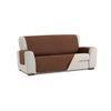 Funda Cubre Sofá Reversible Couch Cover Belmarti 4 Plazas Plus Marrón/beig