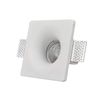 Aro Downlight Empotrable Cuadrado De Escayola Gu10 Trimless