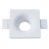 Aro Downlight Empotrable Cuadrado De Escayola Gu10 Trimless