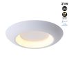 Lámpara De Techo Led Tipo Plafón "fax" - Cct 3000k - 4000k - 21w