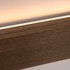 Aplique De Pared Lineal Madera "wooden" - Dimmable - 24w - 100cm