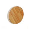 Aplique De Pared Circular En Madera "lune" - 12w - Ø 20cm