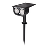 Pack X 2 - Foco Solar Exterior Led Con Pincho - 1w (2x0,5w) - Ip65