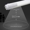 Tubo Led T8 60cm 9w Con Sensor Microondas Blanco 6000k Cristal Opal