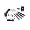 Kit Led Para Automóvil Rgb 12v Con Control Móvil Bluetooth  Wifi