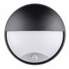 Aplique De Pared Exterior Circular Con Sensor Pir - Ip54 - 110º - 10w