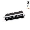 Foco Lineal Led Empotrable 10w - Chip Osram - Ugr18 - Cri90