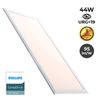 Pack De 8 Paneles Led Slim 120x30 Cm -  Driver Philips - 44w - Ugr19