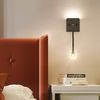 Aplique De Pared Led Para Lectura "slange" 3w Orientable Y Base De Carga Usb