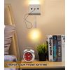 Aplique De Pared Led Para Lectura "slange" 3w Orientable Y Base De Carga Usb