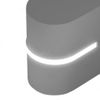 Perfil De Aluminio Para Tira Led Flexible / Moldeable - 18x6mm - 2 Metros