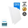 Pack De 2 Paneles Led Slim 60x60 Cm - Driver Philips - 44w - Ugr19