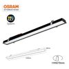 Foco Led Lineal Empotrable Cct 40w Ugr19 Chip Osram
