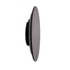 Aplique De Pared Circular "eclipse" 9w - Luz Cálida - Ip44 - Ø 20cm