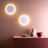 Aplique De Pared Circular "eclipse" 9w - Luz Cálida - Ip44 - Ø 20cm