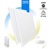 Pack De 2 Paneles Led Slim Cct Regulable Con Mando - 60x60cm - 40w