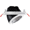 Downlight Led Cob 48w - Cri80 - Chip Philips - Driver Lifud - Ip20 - Corte Ø 215mm