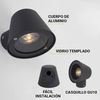 Aplique De Pared Exterior Led "alba" - Bombilla Gu10 5w Incluida