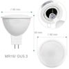 Bombilla Led Gu5.3 Mr16 5w 12v 350lm