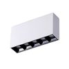 Foco Lineal Led Superficie Color Blanco - 10w - Ugr18 - Cri90 - Chip Osram