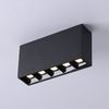 Foco Lineal Led Superficie Color Negro - 10w - Ugr18 - Cri90 - Chip Osram