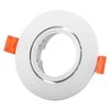 Aro Downlight Circular Basculante Para Bombilla Gu10 / Mr16 - Corte Ø75 Mm