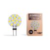 Bombilla Led G4 Bi-pin Circular Plana 12v Ac/dc - 2w