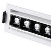 Foco Lineal Led Empotrable 10w - Orientable - Ugr18 - Cri90 - Chip Osram - 2800k