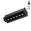 Foco Lineal Led Empotrable 10w - Orientable - Ugr18 - Cri90 - Chip Osram - 2800k