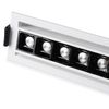 Foco Lineal Led Empotrable 20w - Orientable - Ugr18 - Cri90 - Chip Osram - 2800k