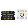 Controlador Rgbw Para Tiras Led Con Panel Táctil Rf - 5-24v/dc