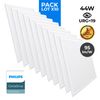 Pack De 10 Paneles Led Slim 60x60 Cm - Driver Philips - 44w - Ugr19