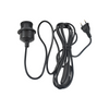 Casquillo E27 Con Cable De Pvc, Interruptor Y Enchufe