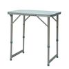 Mesa Plegable De Picnic Outsunny Mdf Aluminio, 60x45x64 Cm, Blanco