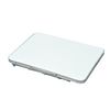 Mesa Plegable De Picnic Outsunny Mdf Aluminio, 60x45x64 Cm, Blanco