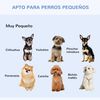 Jaula De Metal Para Perros De Acero Abs Pp 60x43x49,5cm-pawhut.negro