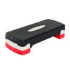 Tabla De Step Ajustable Fitness Homcom Plástico 68x29x10-15cm, Rojo